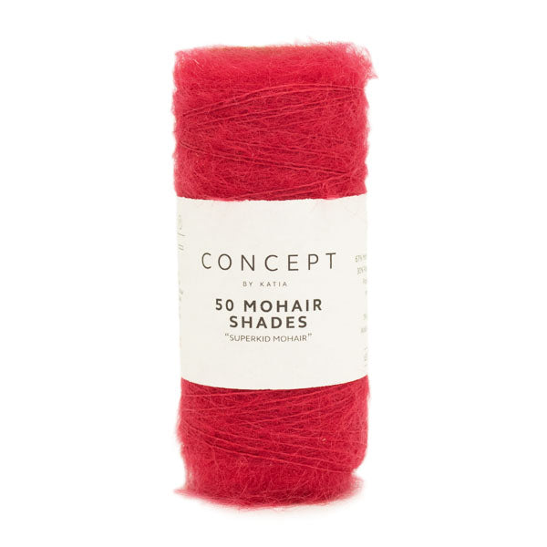 Katia 50 Mohair Shades 044 Fel rood