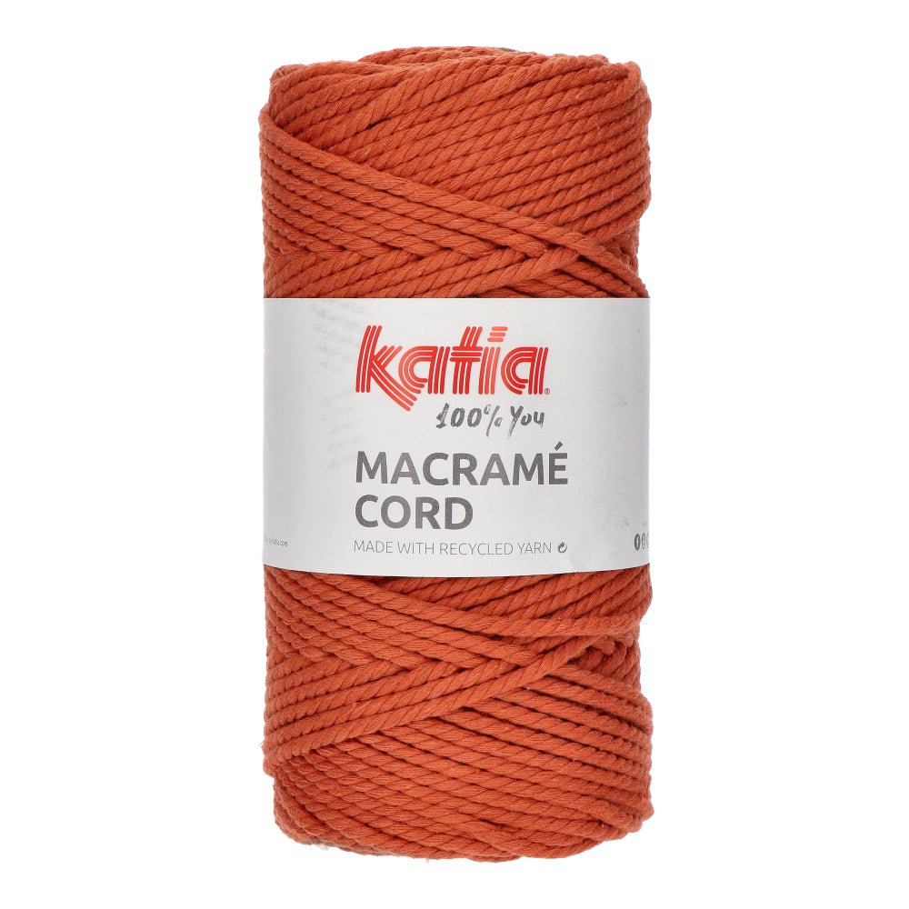 Katia Macramé Cord 110 Roest bruin