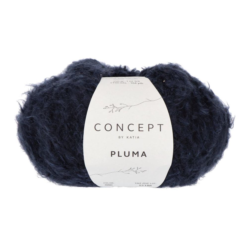 Katia Pluma 080 Donker blauw