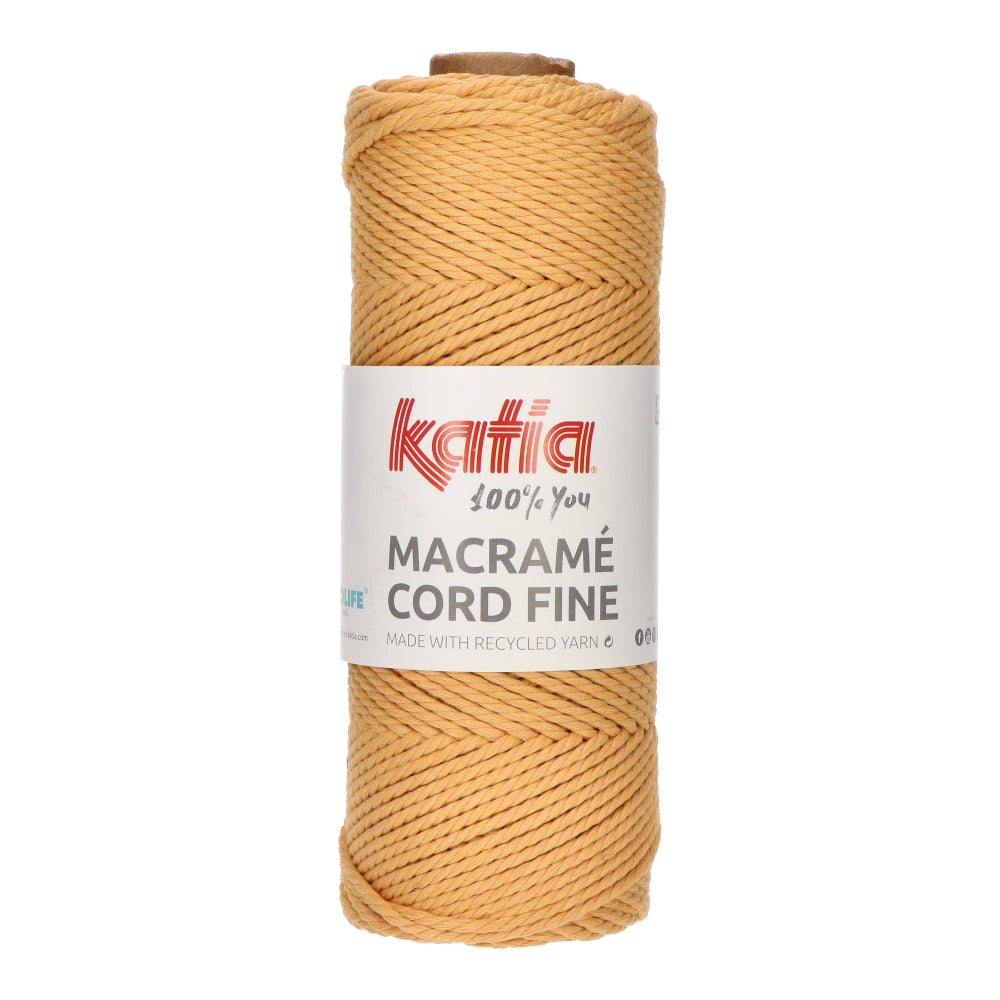 Katia Macramé Cord Fine 208 Oker