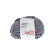Katia Merino 100% 090 Medium Grijs