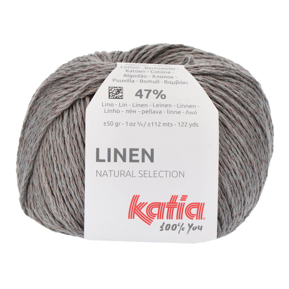 Katia Linen 025 Light Grey