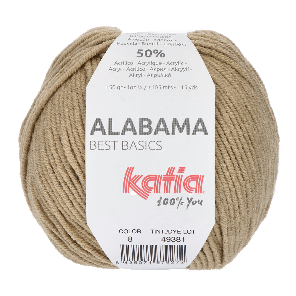 Katia Alabama 008 Donker beige