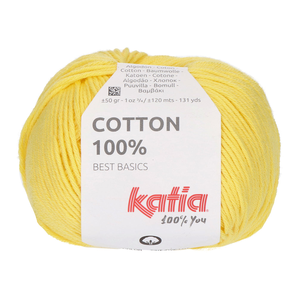 Katia Cotton 100% 019 Geel