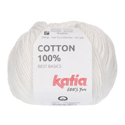 Katia Cotton 100% 001 Wit