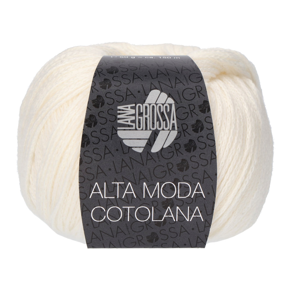 Lana Grossa Alta Moda Cotolana 018 Wit