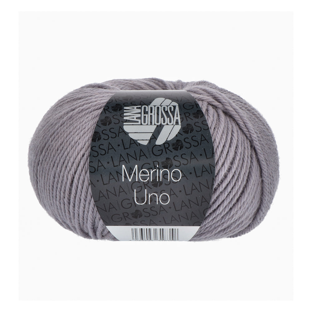 Lana Grossa Merino Uno 066 Muisgrijs