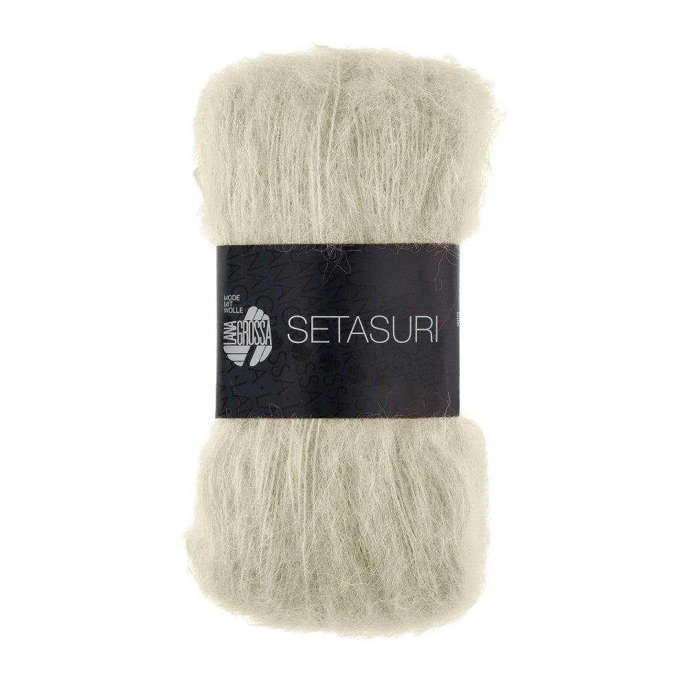 Lana Grossa Setasuri 036 Parelbeige - bol zacht kantgaren van alpaca en zijde in de afgebeelde kleur