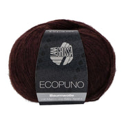 Lana Grossa Ecopuno 058 Zwart Rood