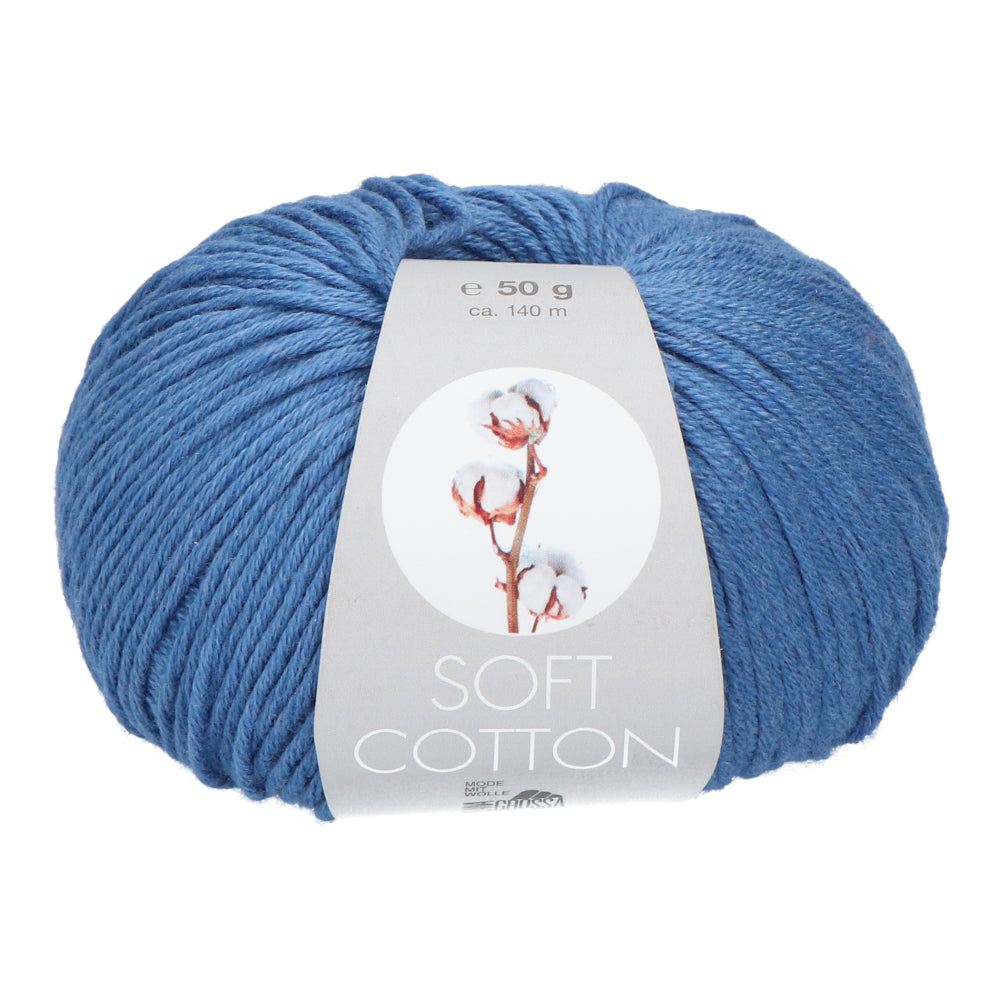Lana Grossa Soft Cotton 028 Blue