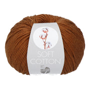 Lana Grossa Soft Cotton 033 Nut Brown
