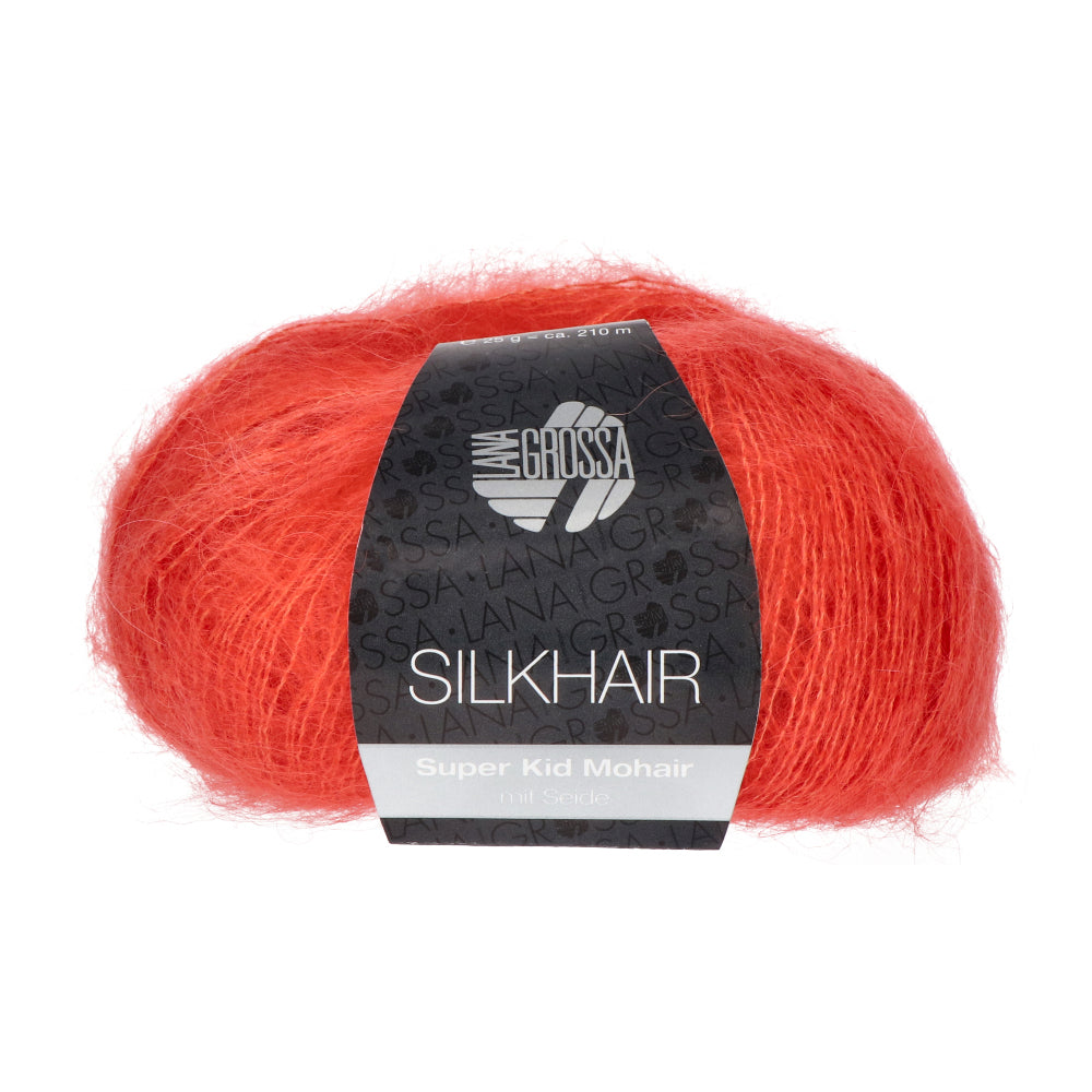 Lana Grossa Silkhair 145 Rood