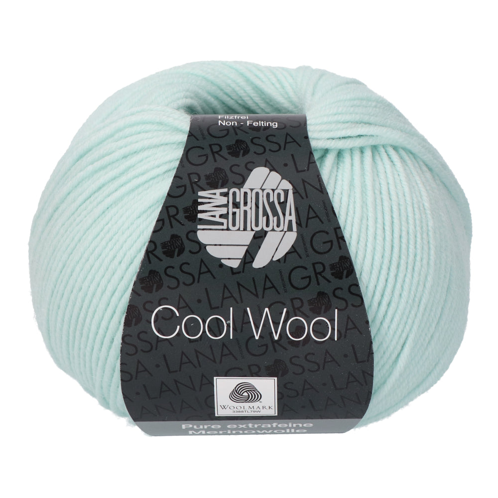 Lana Grossa Cool Wool 2030 Lichtturkoois