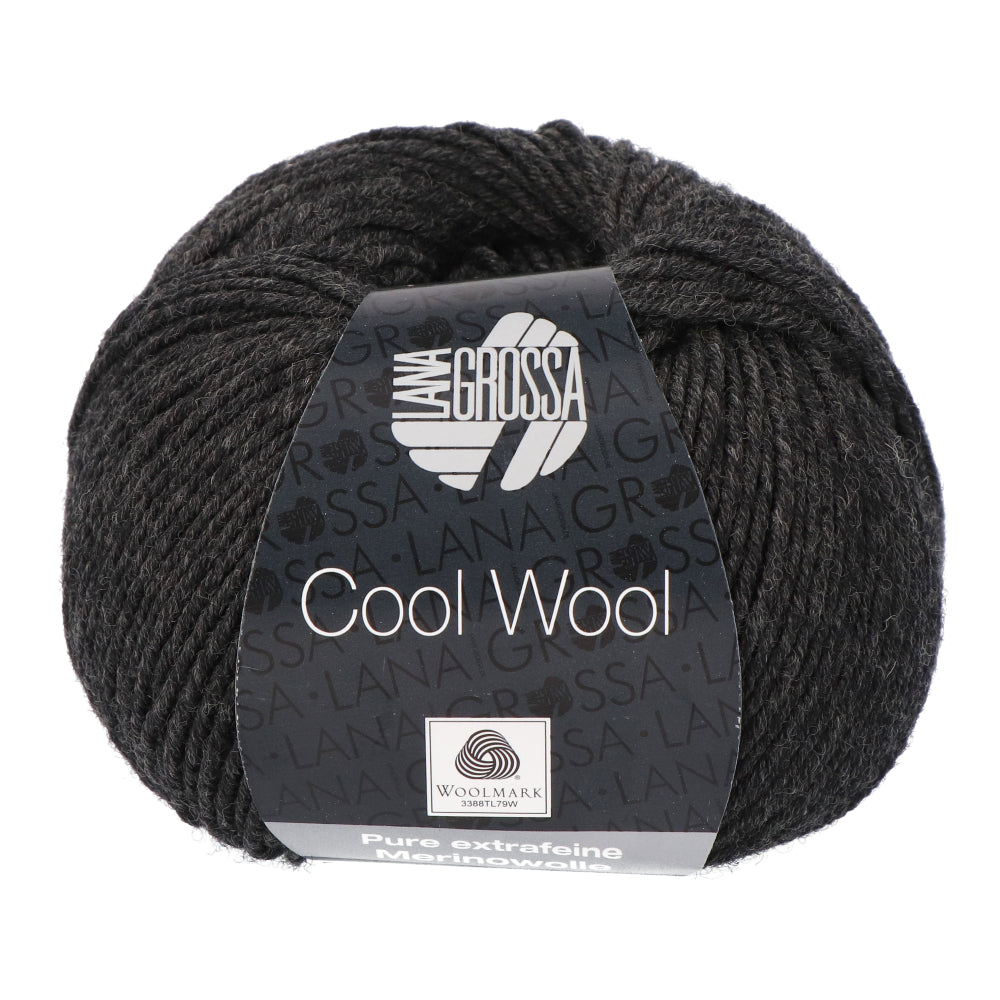 Lana Grossa Cool Wool 444 Antraciet