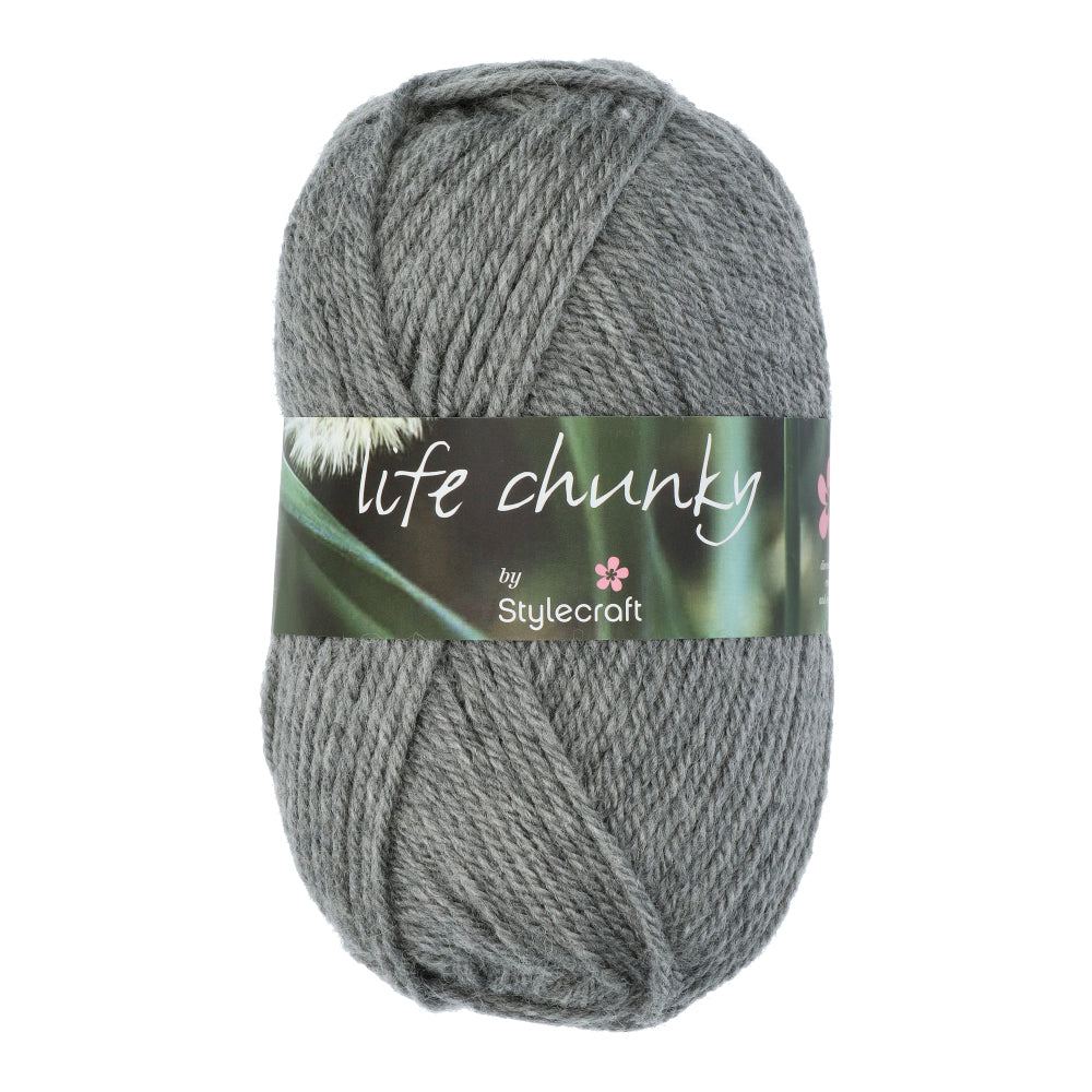 Stylecraft Life Chunky 2420 Grey