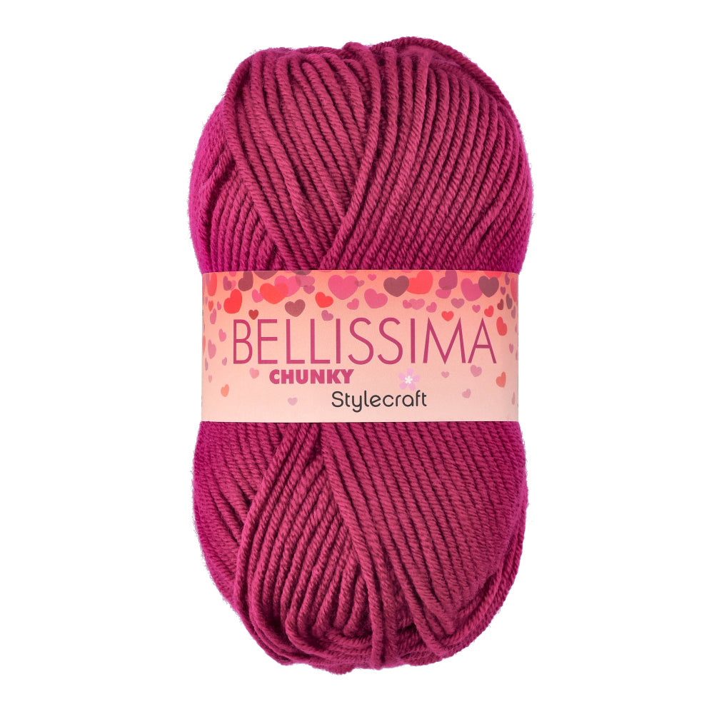 Stylecraft Bellissima Chunky 3924 Raspberry Riot