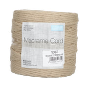 Trimits Macramé Cord Cotton 87m x 4mm 01 Beige