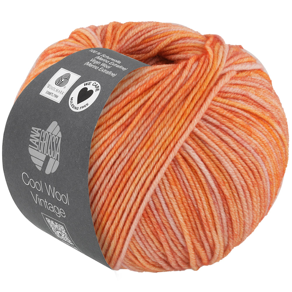 Lana Grossa Cool Wool Vintage 7385 Papaja geel