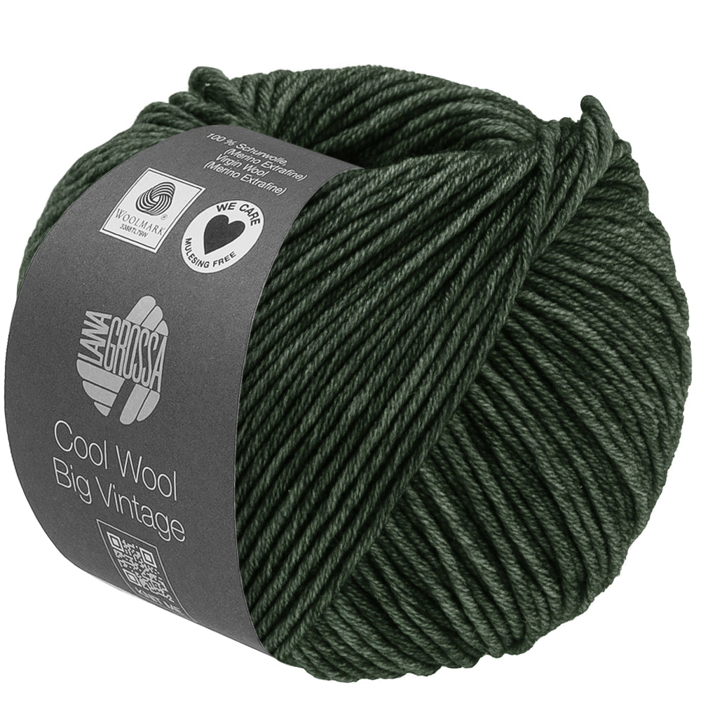 Lana Grossa Cool Wool Big Vintage 7197 Bosgroen