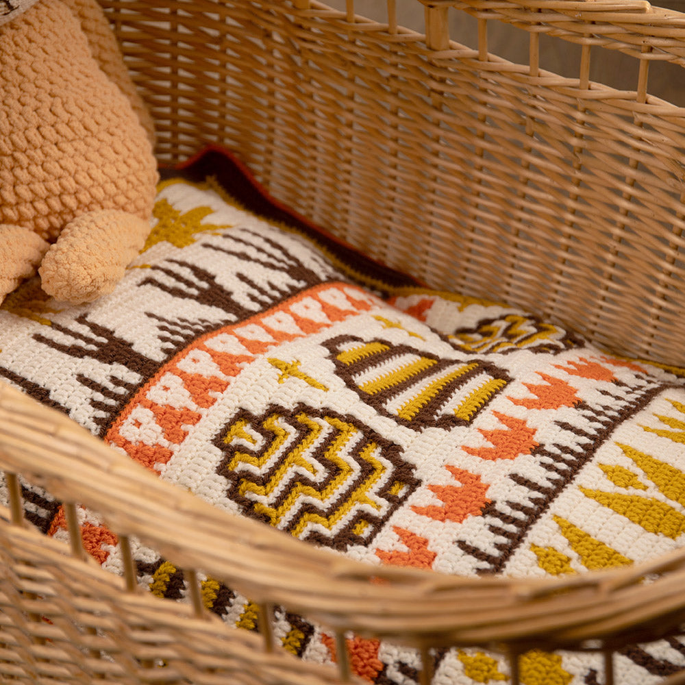 Babyversie Spring into easter blanket Haakpakket