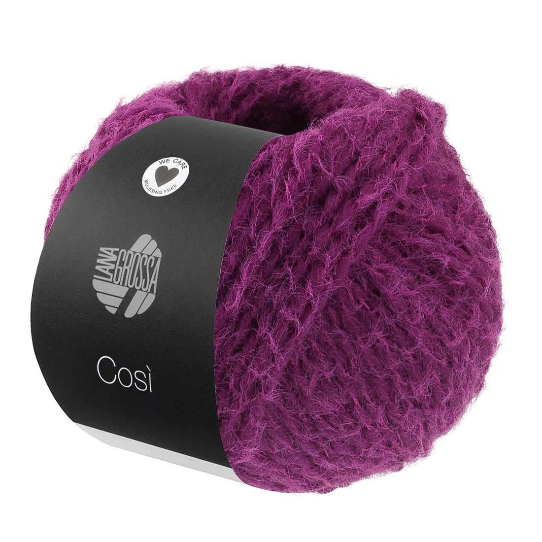 Lana Grossa Cosi 012 Dunkel-Fuchsia