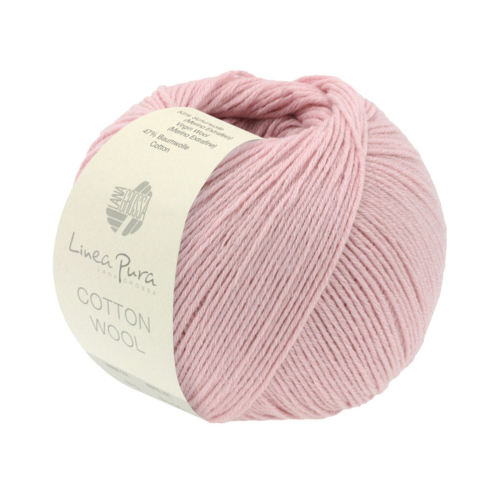 Lana Grossa Cotton Wool 001 Roze