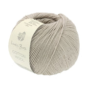 Lana Grossa Cotton Wool 008 Grijsbeige