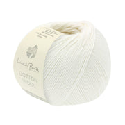 Lana Grossa Cotton Wool 011 Wit