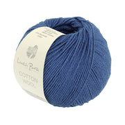 Lana Grossa Cotton Wool 024 Donker Blauw