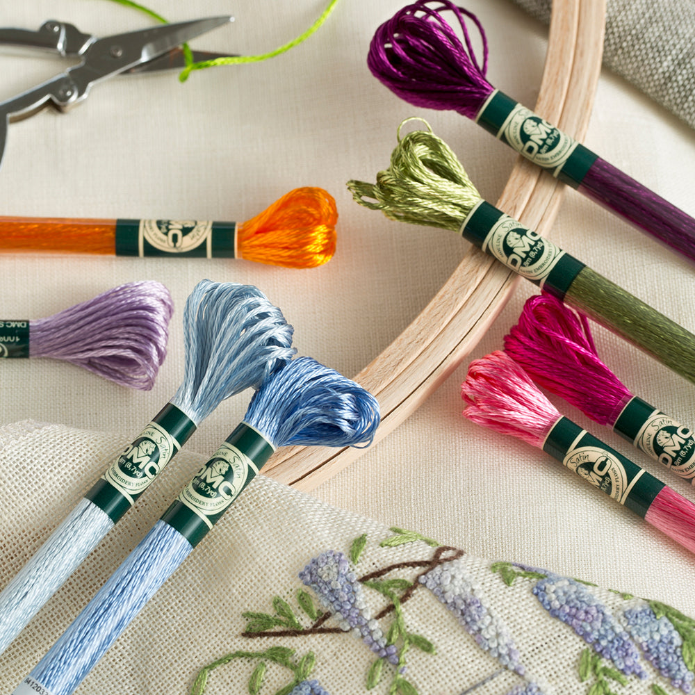 Naamloos — gemaakt met DMC 1008F Mouliné Satin Borduurgaren 8m S959