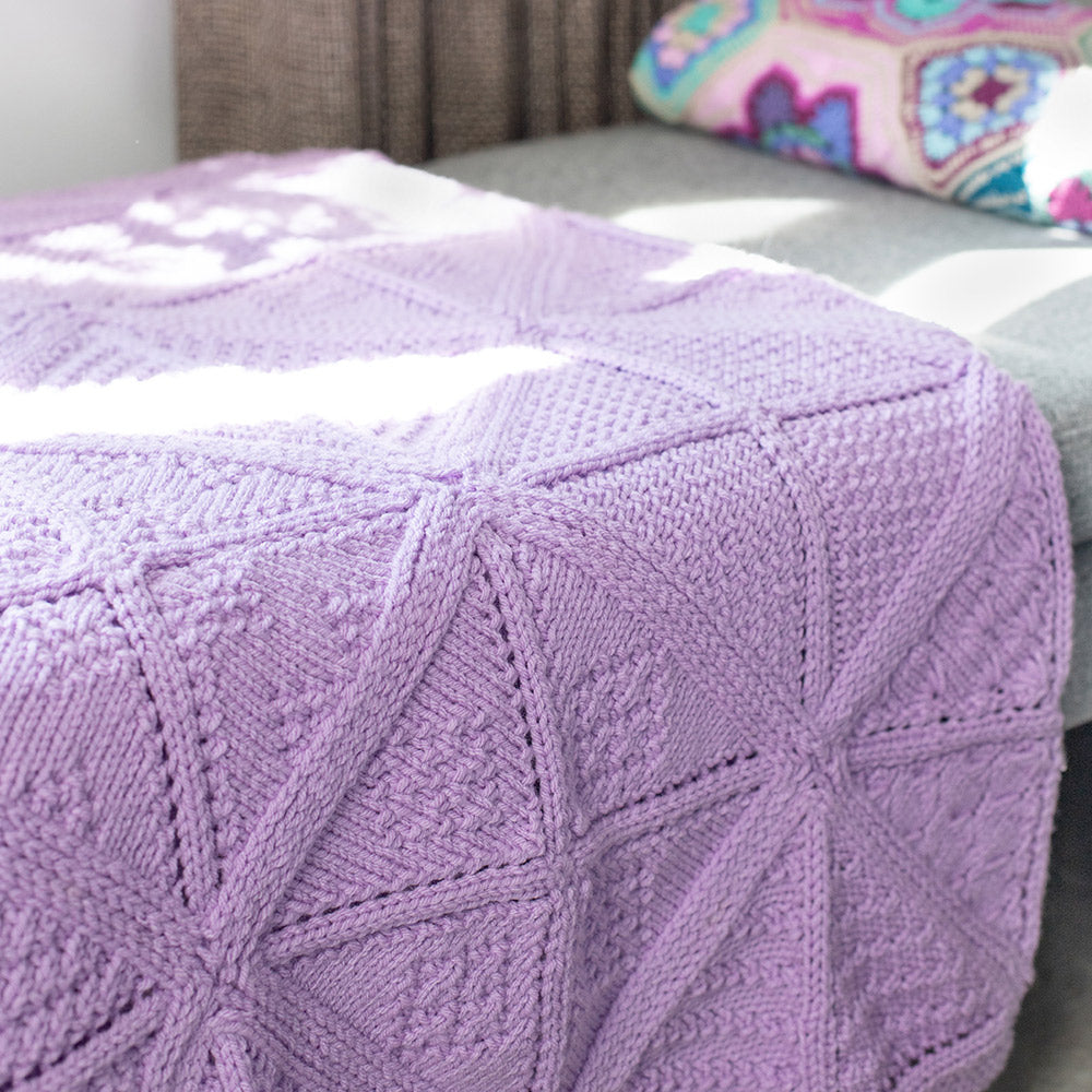 Orchid — gemaakt met Droomdeken 8.0 KAL (breien) Yarn and Colors Happy (5)