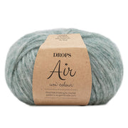 Drops Air Uni Colour 030 Saliegroen