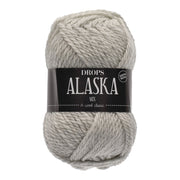 Drops Alaska Mix 063 Parelgrijs