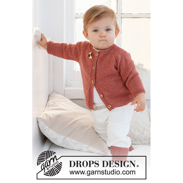 Babyvestje — gemaakt met Drops Baby Merino Uni Colour