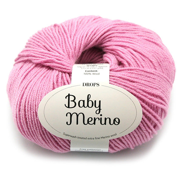 Drops Baby Merino Uni Colour 027 Oudroze