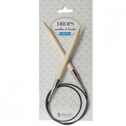 Drops Basic Rondbreinaalden Hout 80cm 9,0mm