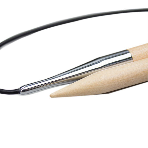 Drops rondbreinaalden hout cm — gemaakt met Drops Basic Rondbreinaalden Hout 80cm 9,0mm