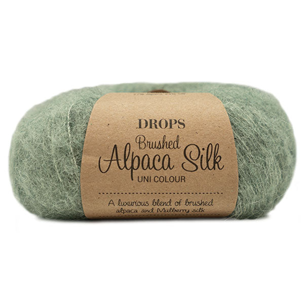 Drops Brushed Alpaca Silk Mix 021 Saliegroen