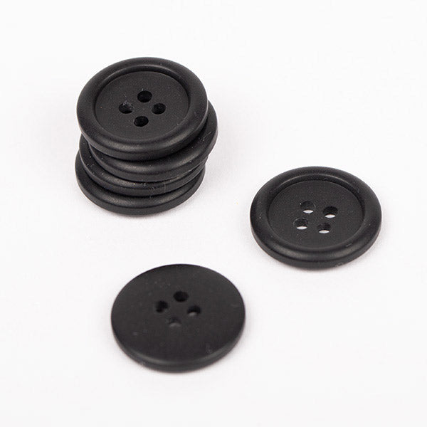 Drops Knoop 18mm Mat Zwart (3)