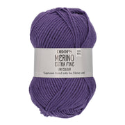 Drops Merino Extra Fine Uni Colour 44 Edel Paars