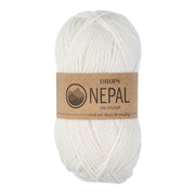 Drops Nepal Uni Colour 1101 Wit