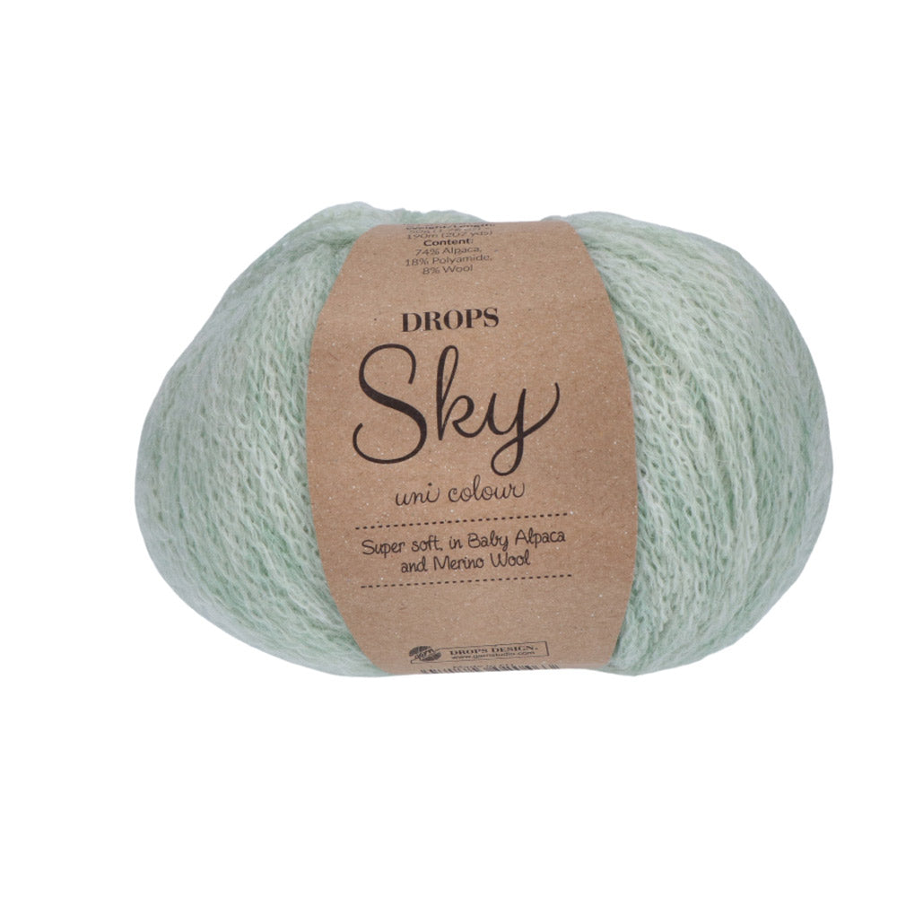Drops Sky Uni Colour 030 Pistache Ijs