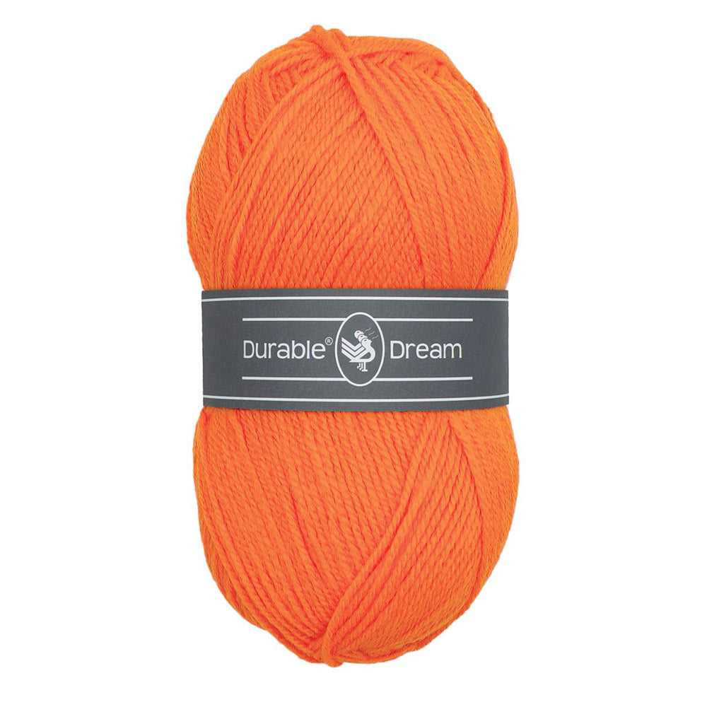 Durable Dream 1693 Neon Orange - bol 100% premium acrylgaren