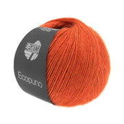Lana Grossa Ecopuno 034 Rood Oranje
