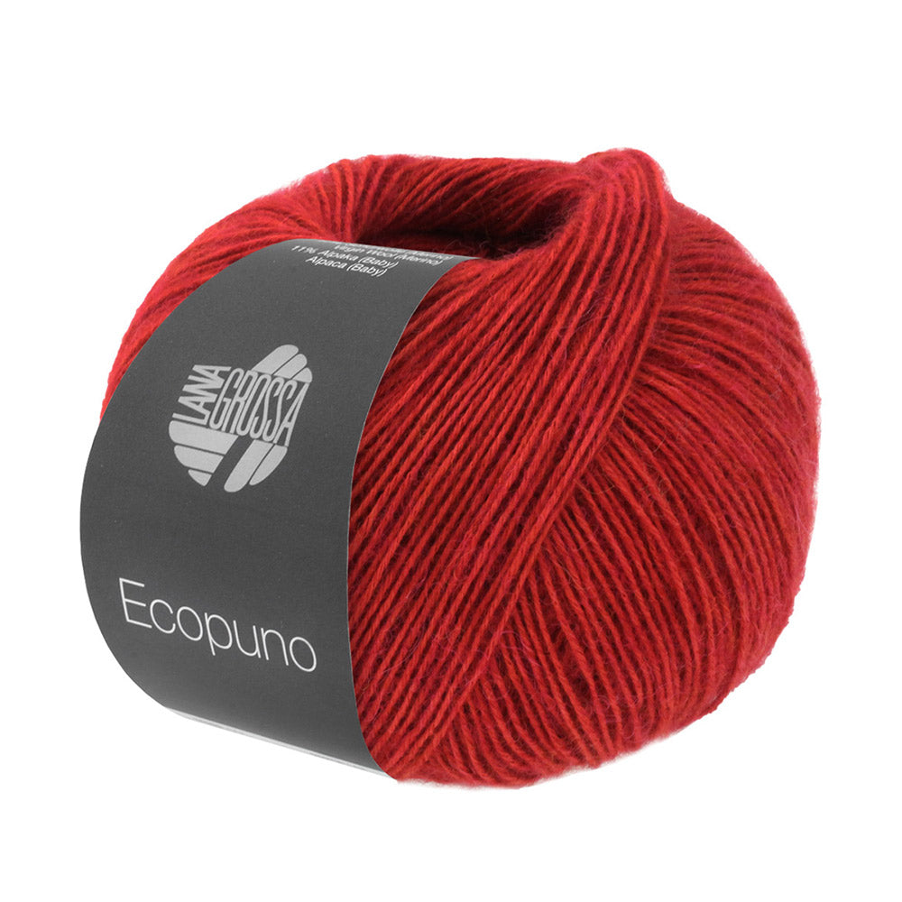Lana Grossa Ecopuno 081 Orient Rood