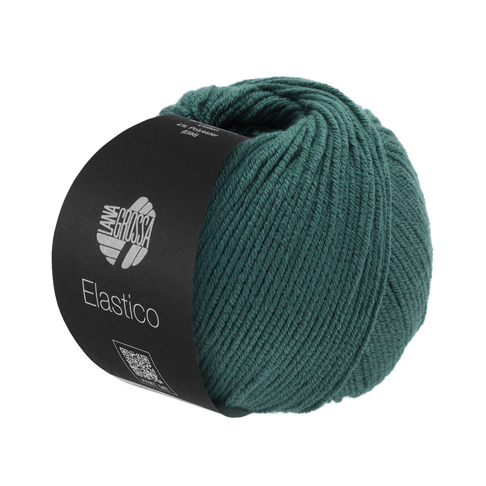 Lana Grossa Elastico 147 Petrol Blauw