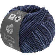 Lana Grossa Cool Wool Big Vintage 7166 Donkerblauw