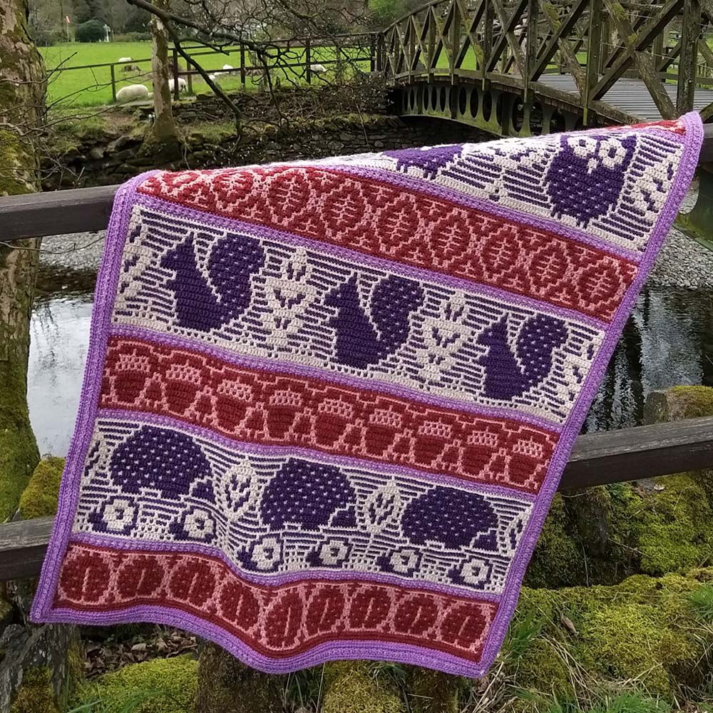 Flora's Fauna CAL Highland Heathers DK Garenpakket