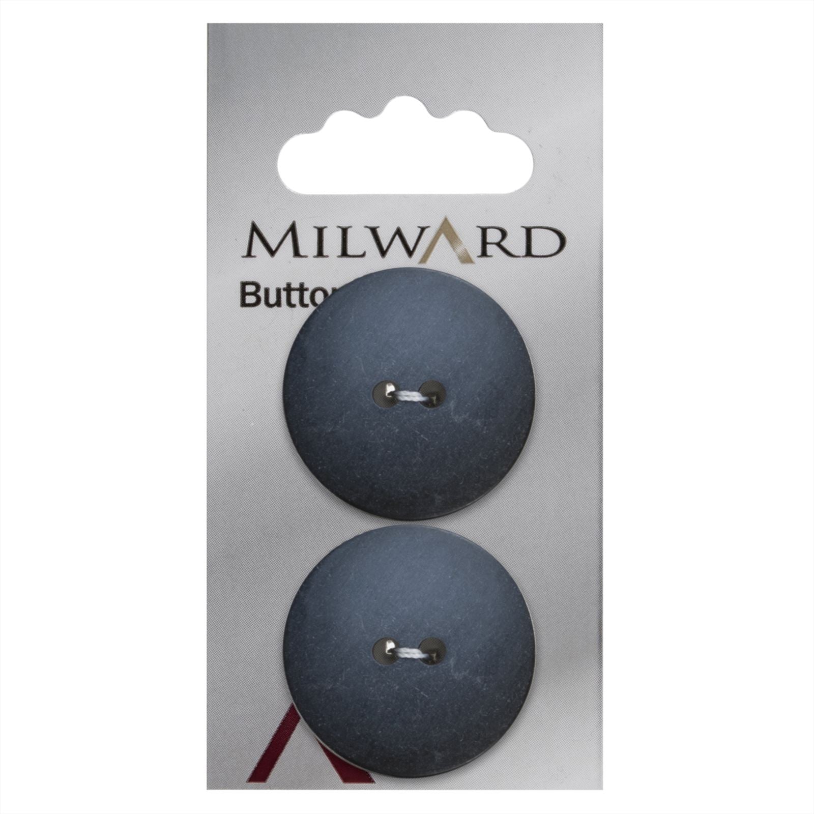 Milward Knoop Donkerblauw 27mm (2 stuks)