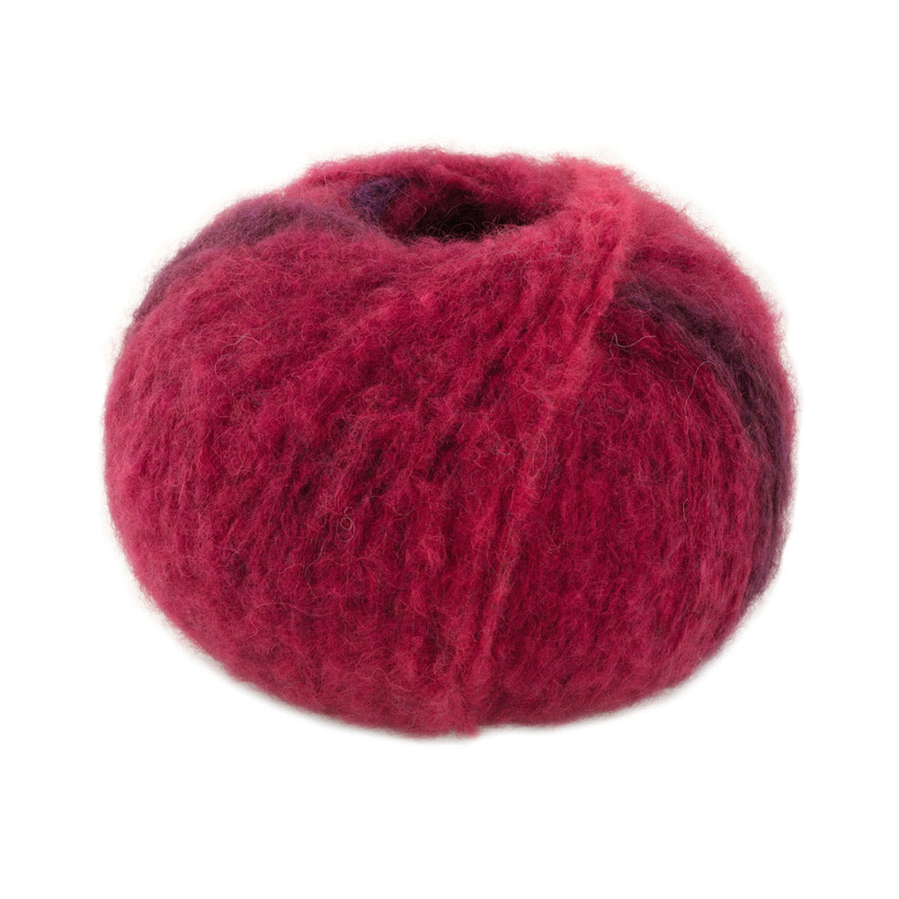 Lana Grossa Gigante 003 Donker/Oosters Rood/Bordeaux/Kersenrood